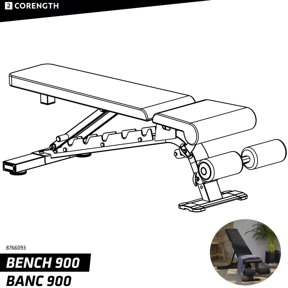 KIT TORNILLOS + ESPACIADORES BANCO MUSCULACIÓN 900 - Image 4