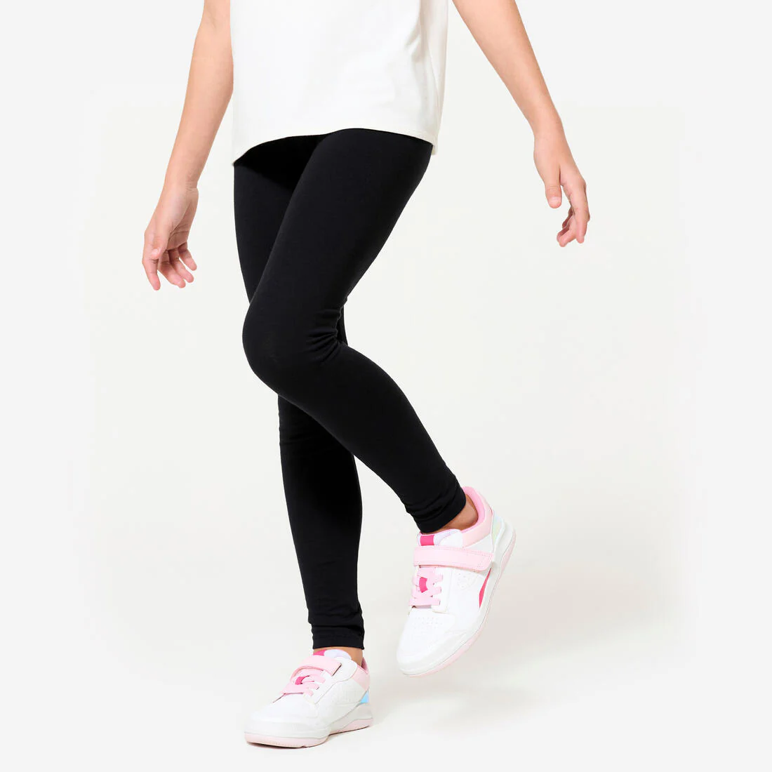 Leggings niña algodón - Básicos negro - Image 2