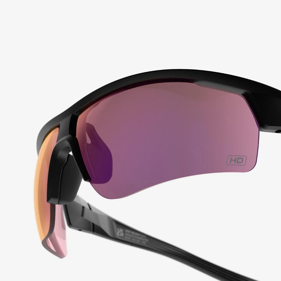 LENTES CICLISMO PERF 100 HD ADULTO NEGRO ALTA DEFINICIÓN CATEGORÍA 3 - Image 9