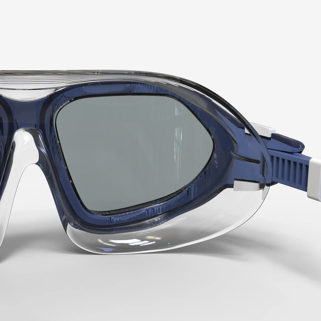 Lentes de natación azul blanco talla S - ACTIVE cristales espejados - Image 6