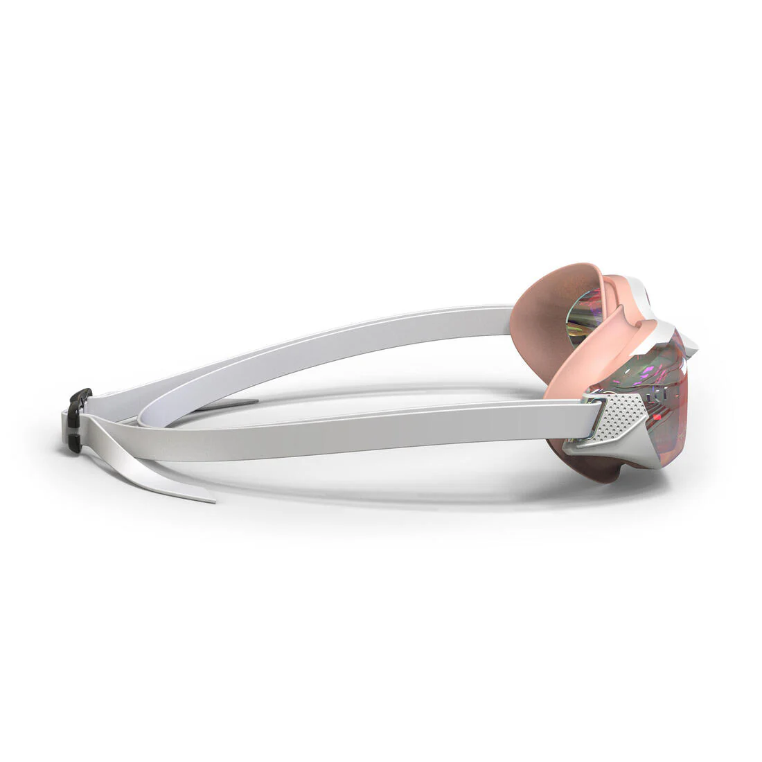 Lentes de natación blanco rosado talla única - BFIT cristales espejados - Image 8