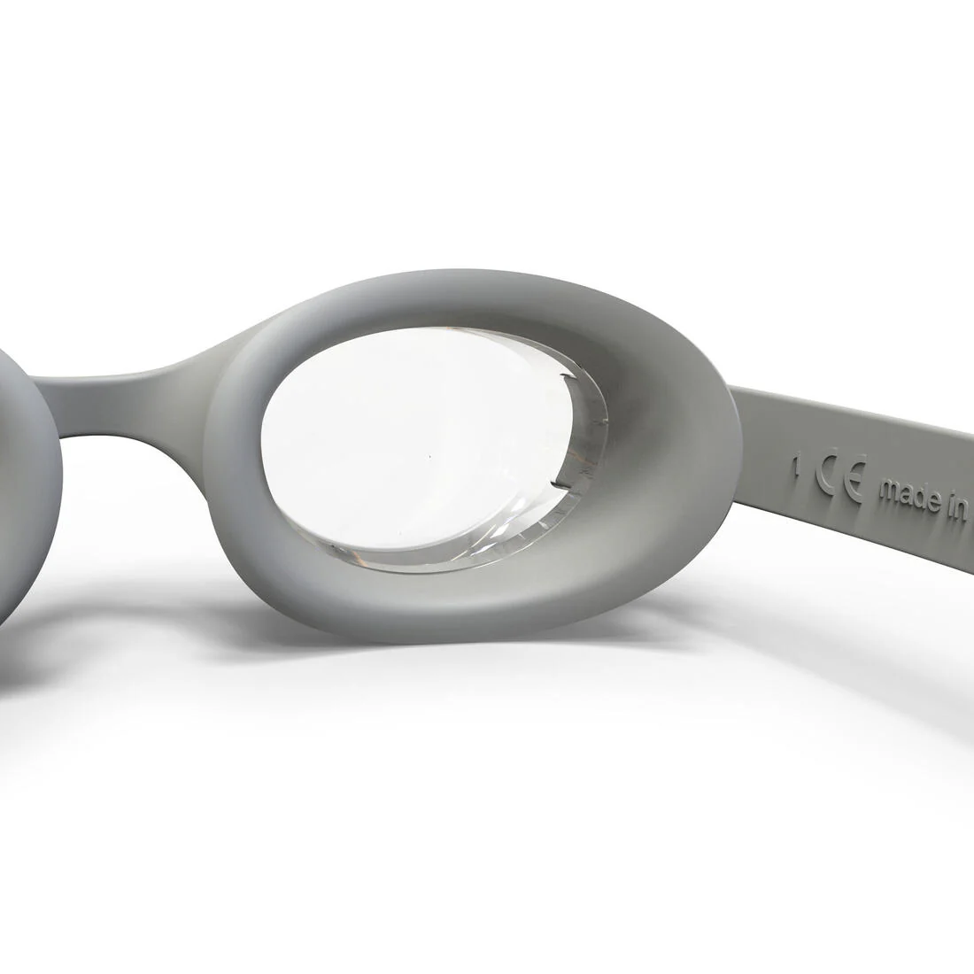 Lentes de natación gris talla única - cristales claros - Image 5