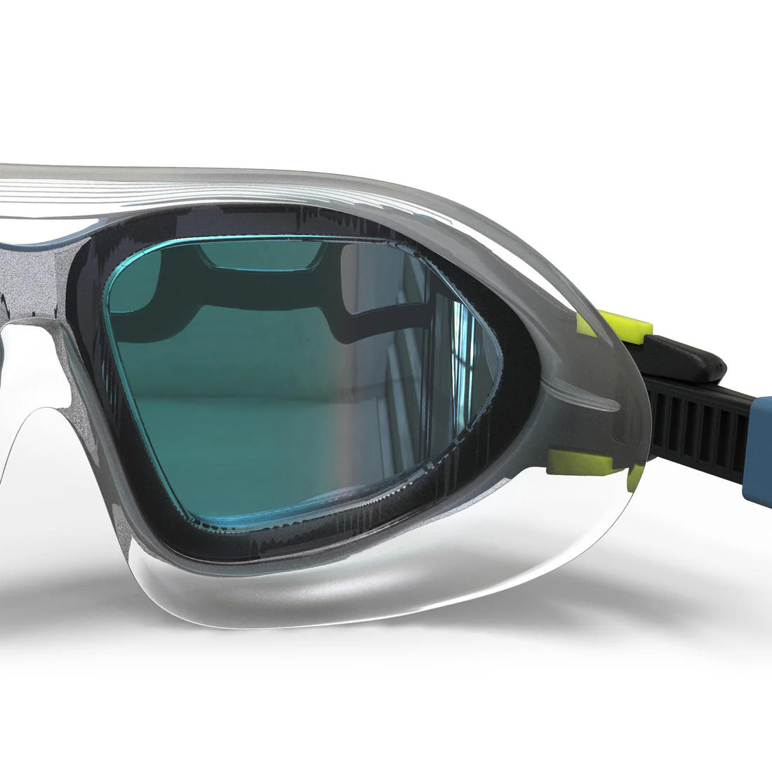Lentes de natación negro azul talla L - ACTIVE cristales espejados - Image 10