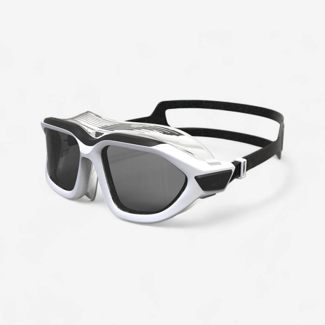 Lentes de natación negro azul talla L - ACTIVE cristales espejados - Image 2