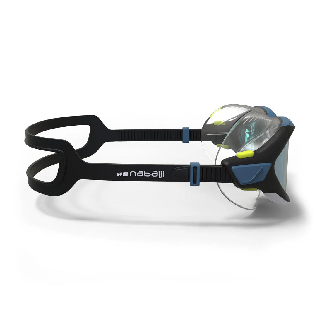 Lentes de natación negro azul talla L - ACTIVE cristales espejados - Image 8