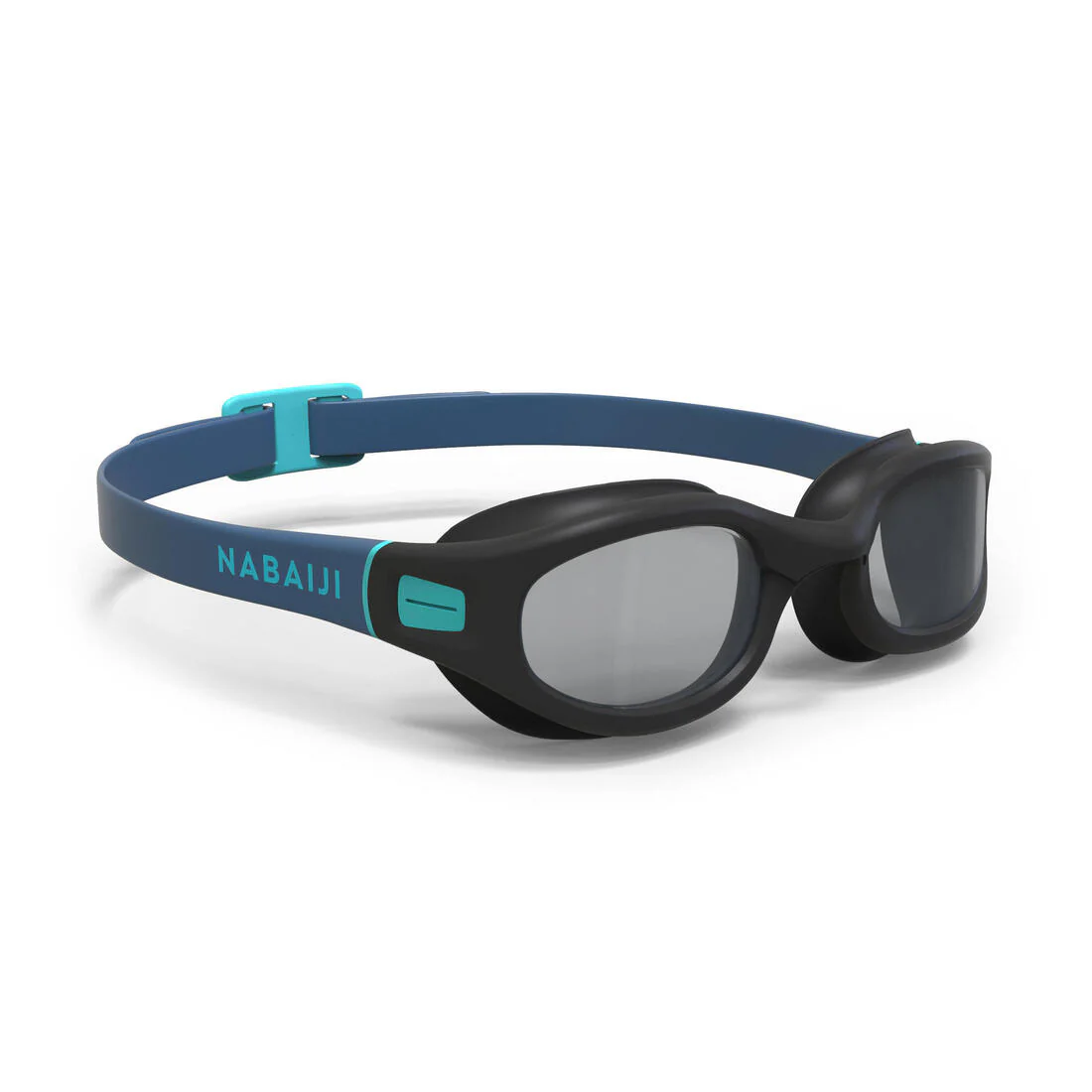 Lentes de natación negro azul talla L - SOFT cristales claros - Image 7