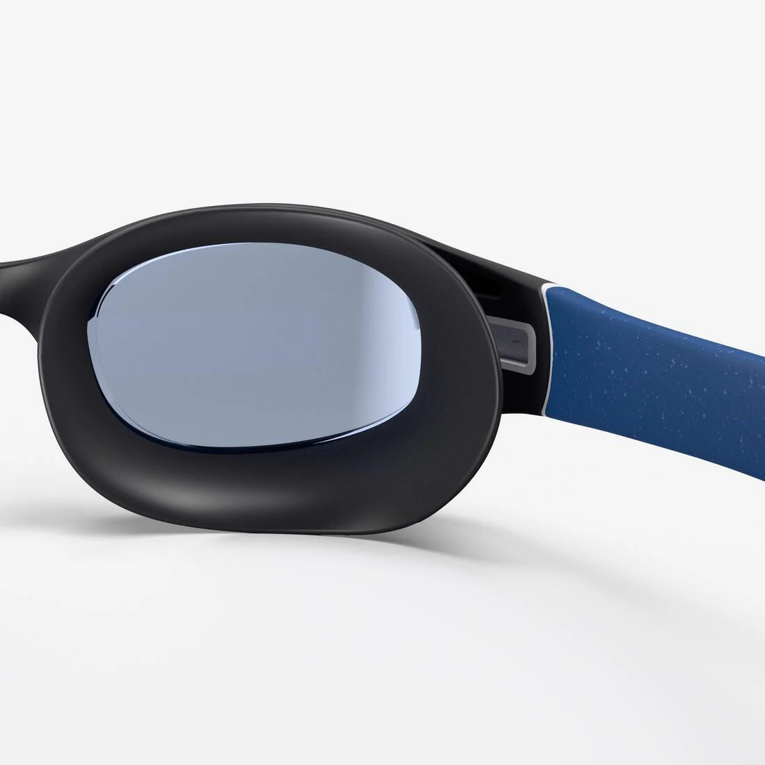 Lentes de natación negro azul talla L - SOFT cristales claros - Image 8