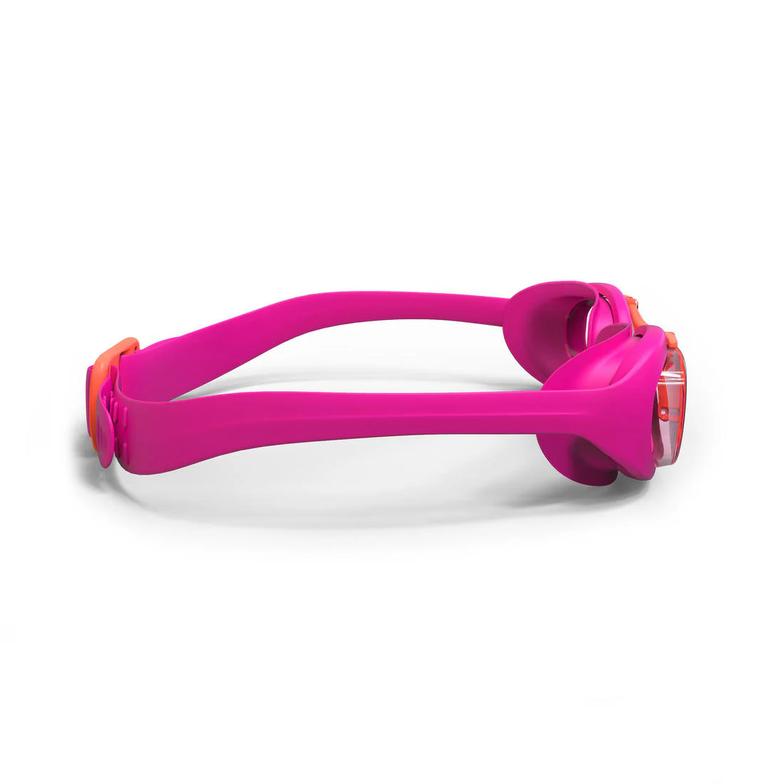Lentes de natación niños rosado talla S - XBASE cristales claros - Image 3