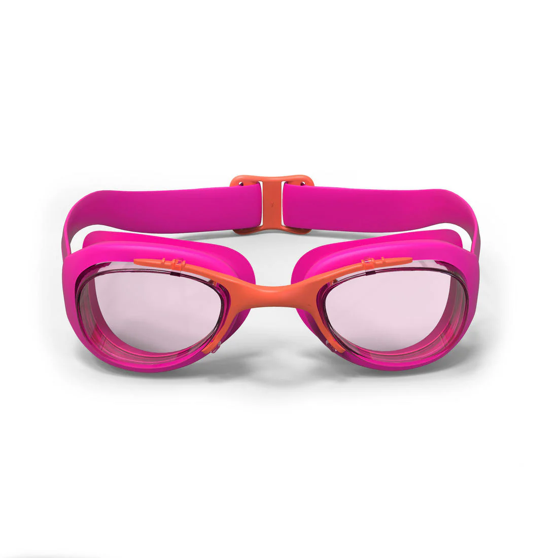 Lentes de natación niños rosado talla S - XBASE cristales claros - Image 6
