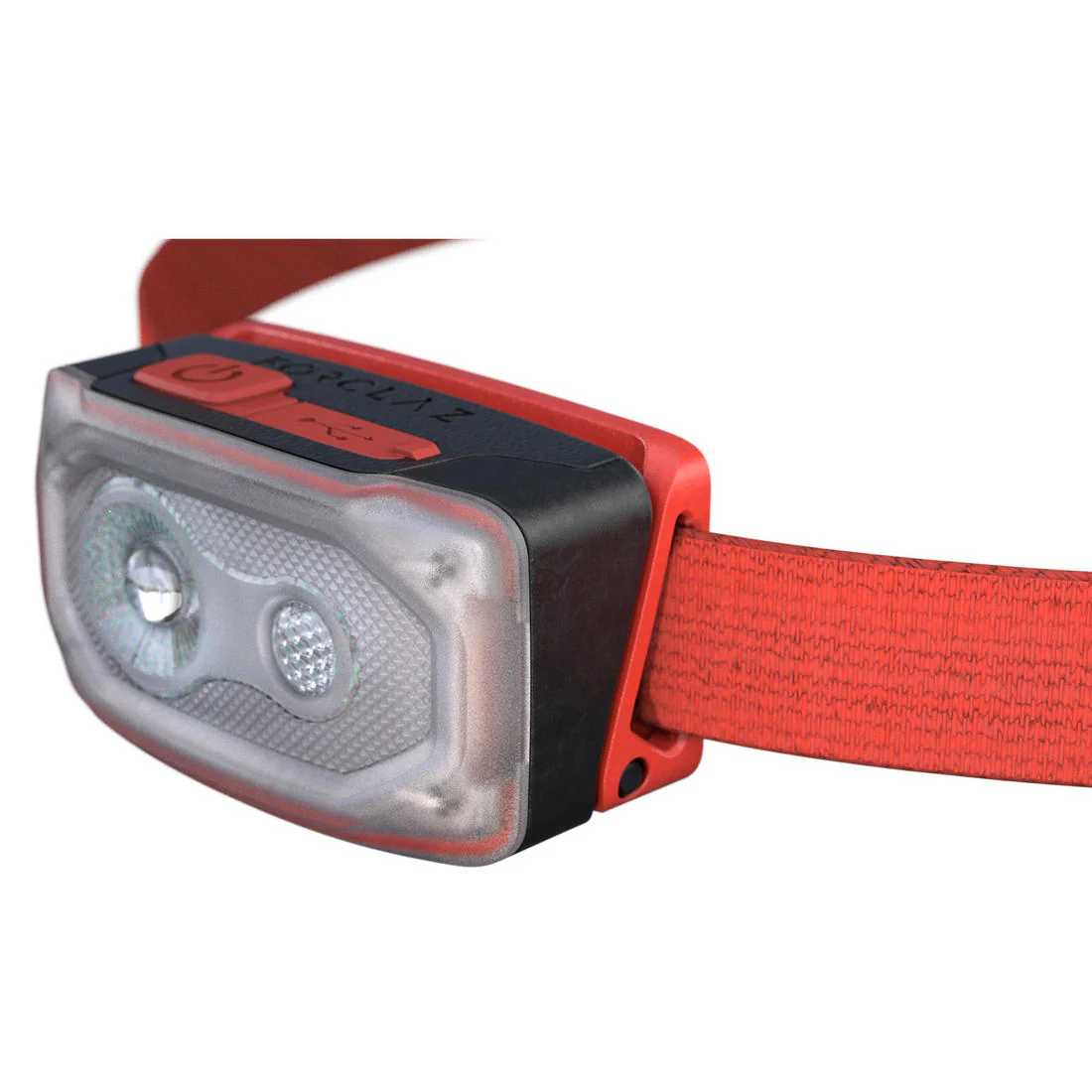 LINTERNA FRONTAL  100 LÚMENES VIVAC 500 USB ROJO - Image 5