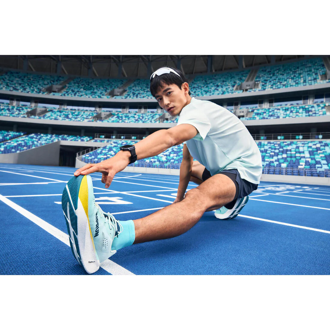 LOTE DE 2 PARES DE CALCETINES DE RUNNING RUN500 FINOS MID - Image 17