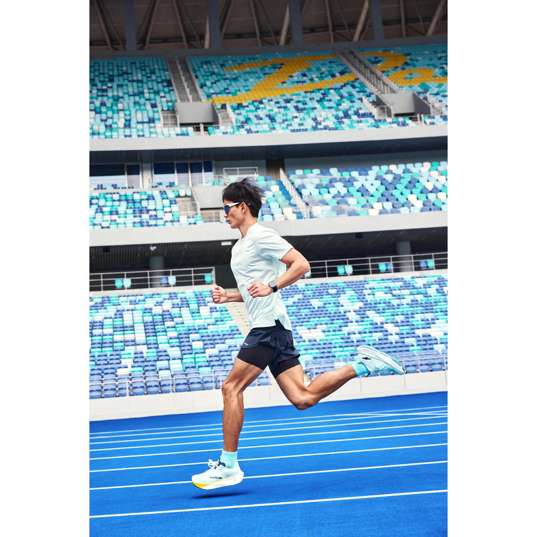 LOTE DE 2 PARES DE CALCETINES DE RUNNING RUN500 FINOS MID - Image 18