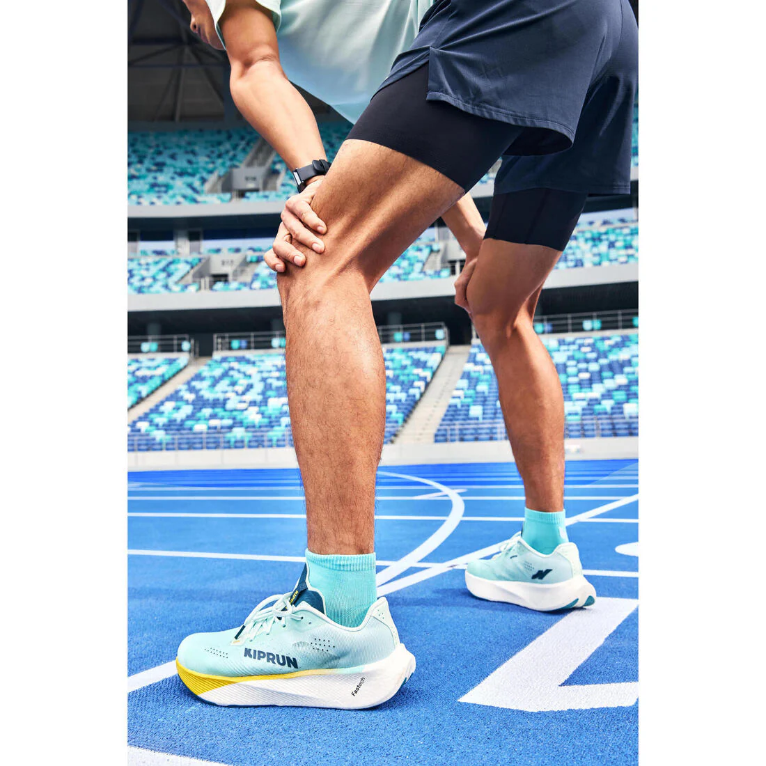 LOTE DE 2 PARES DE CALCETINES DE RUNNING RUN500 FINOS MID - Image 22