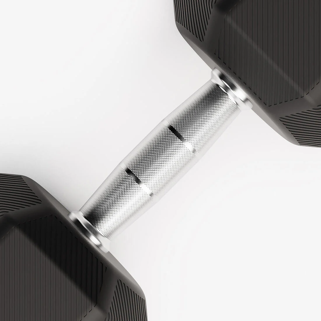 Mancuerna Crosstraining/Musculación Dumbbell Hexagonal Negro 15 kg - Image 3