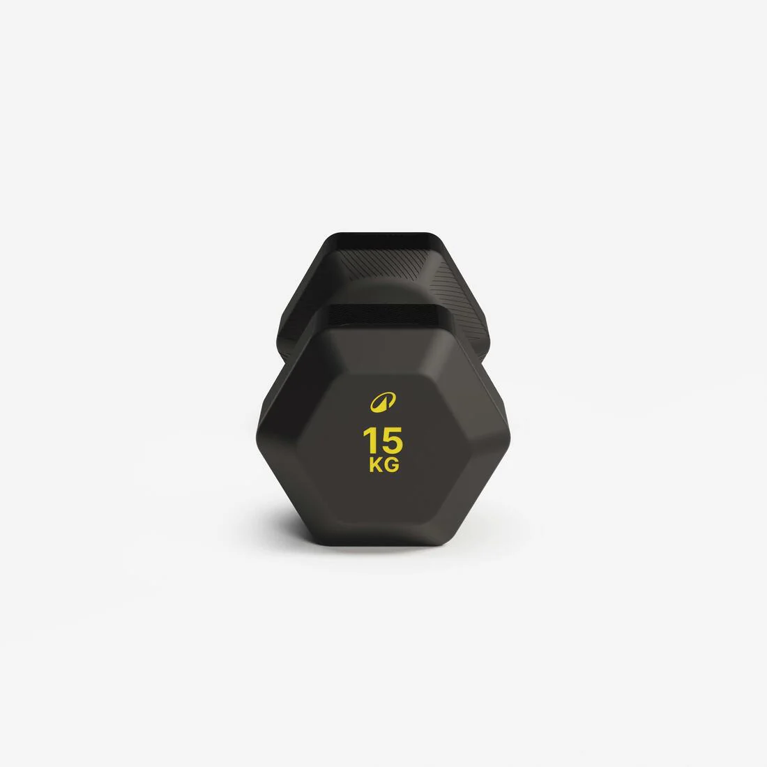 Mancuerna Crosstraining/Musculación Dumbbell Hexagonal Negro 15 kg - Image 4