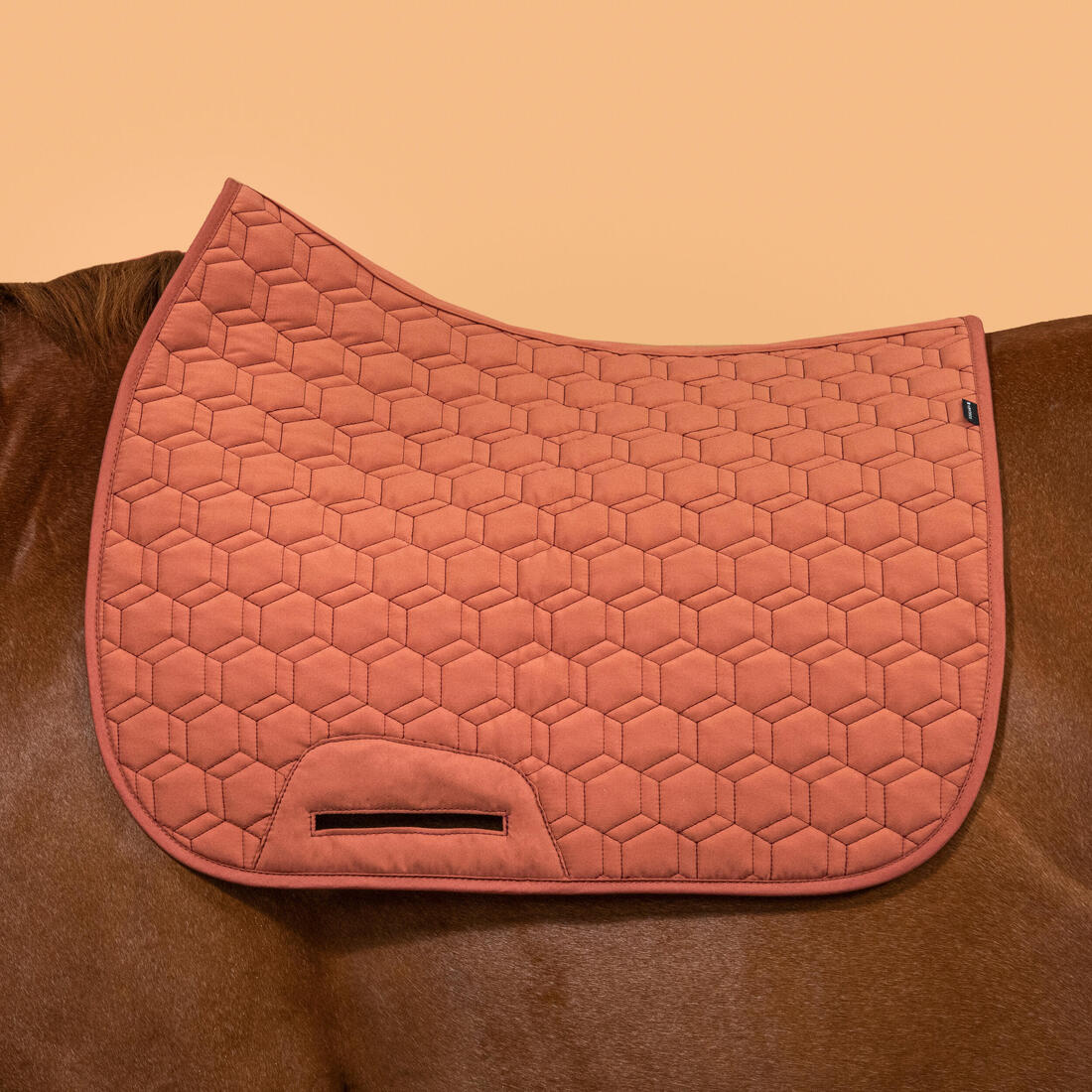 Mantilla Silla Equitación Caballo/Poni 500 Negro Burdeo Reversible - Image 11