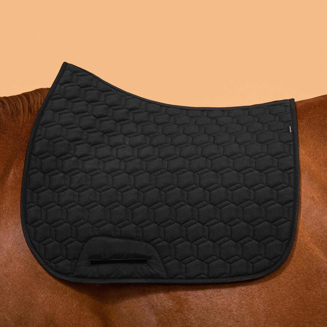 Mantilla Silla Equitación Caballo/Poni 500 Negro Burdeo Reversible - Image 14