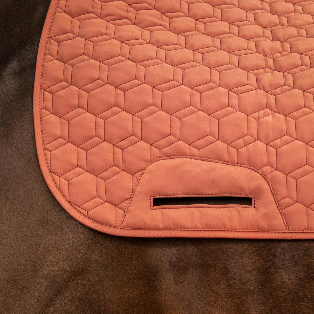 Mantilla Silla Equitación Caballo/Poni 500 Negro Burdeo Reversible - Image 16