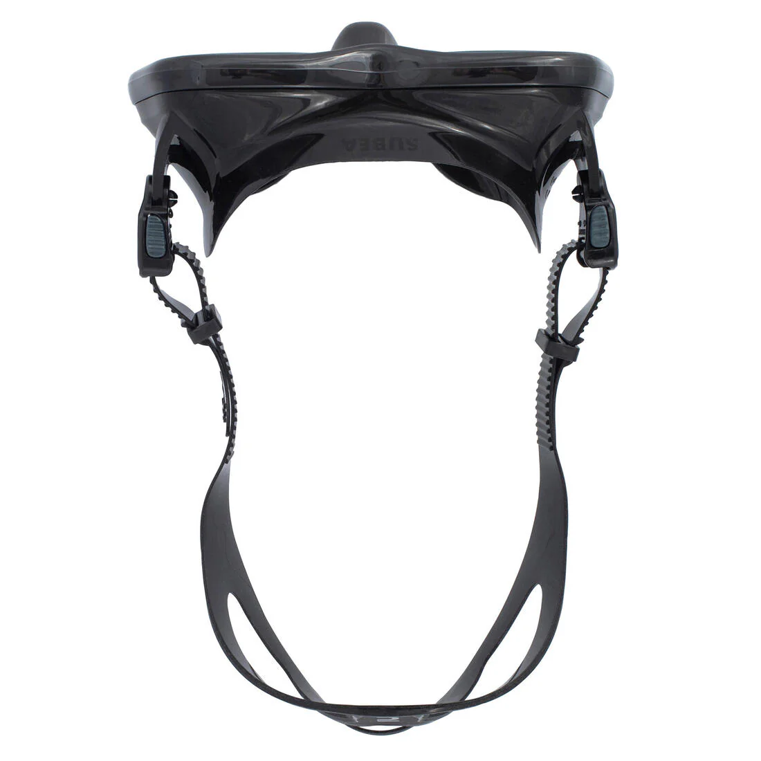 MÁSCARA BUCEO 500 DUAL NEGRO GRIS - Image 5