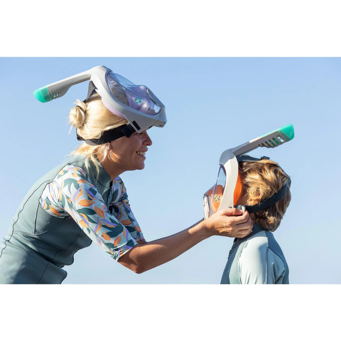 MÁSCARA SNORKEL EASYBREATH NIÑOS TALLA XS SIN BOLSA - Image 34