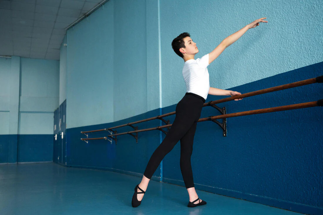 MEDIAS PUNTAS BALLET MUJER TELA PLANTA PARTIDA - Image 10
