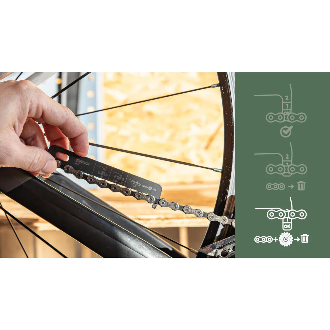 MEDIDOR DESGASTE CADENA BICICLETA - Image 8