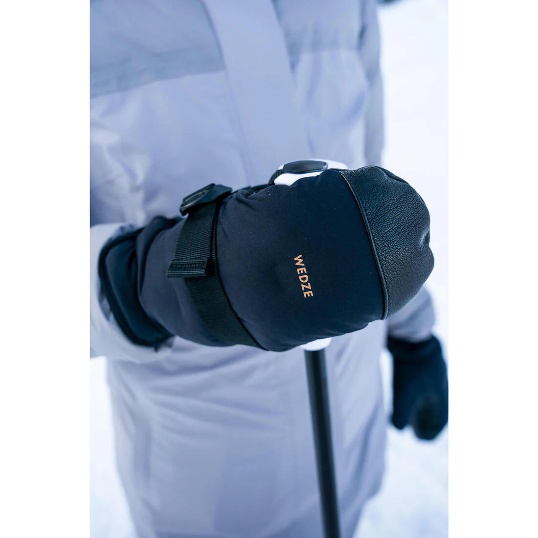 Mitones de nieve ski adultos negro - 100 - Image 8