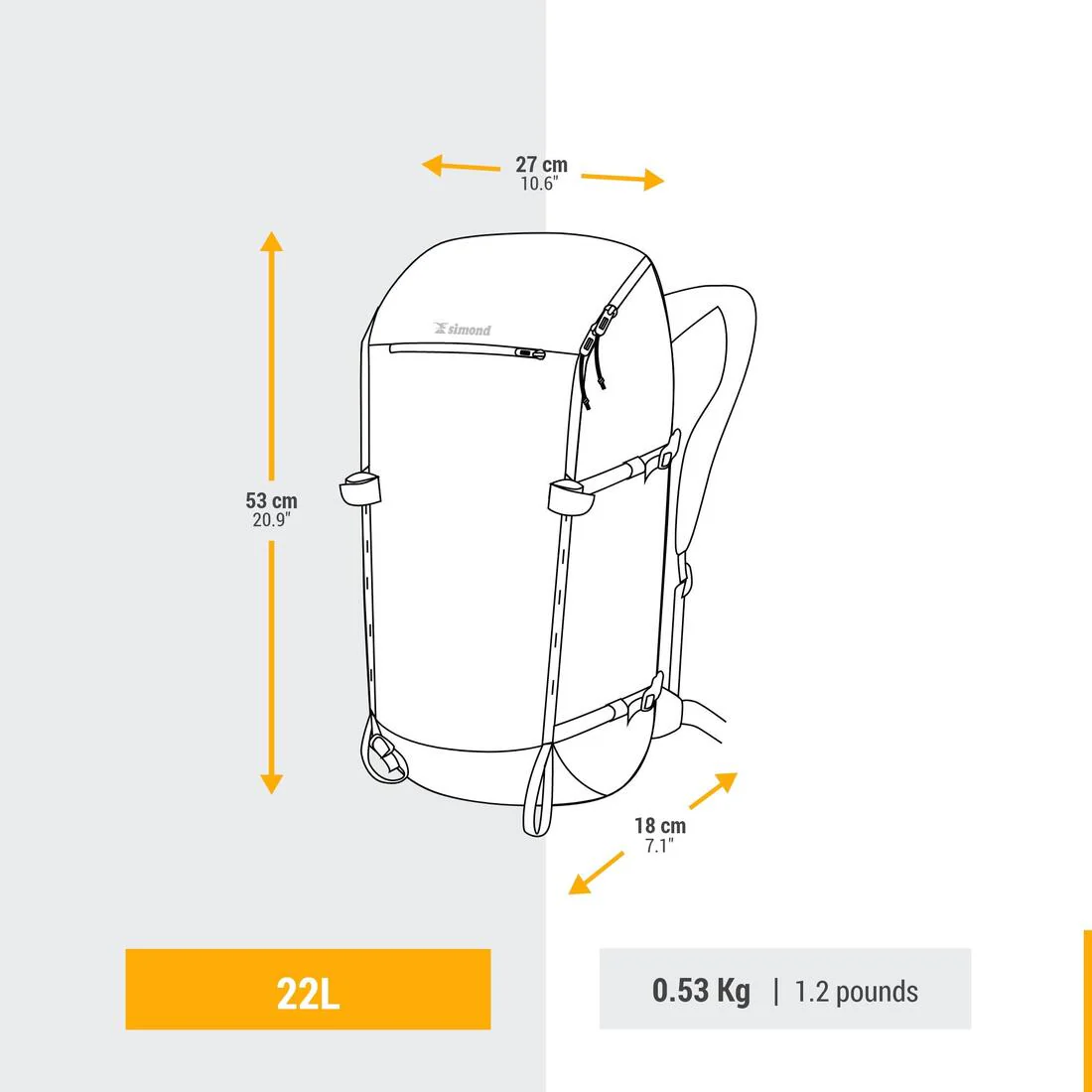 Mochila 22L Alpinism - Image 13
