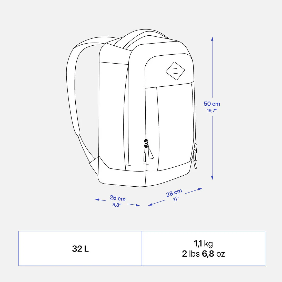 Mochila 32L NH500 Escape - Image 4