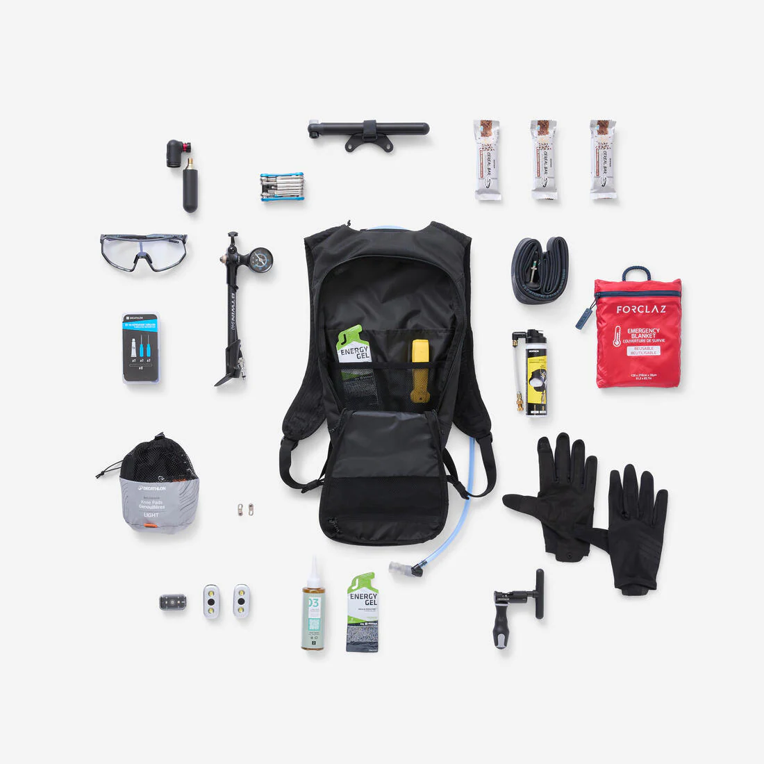 MOCHILA HIDRATACIÓN CICLISMO MTB 4 L/1 L NEGRO - Image 3