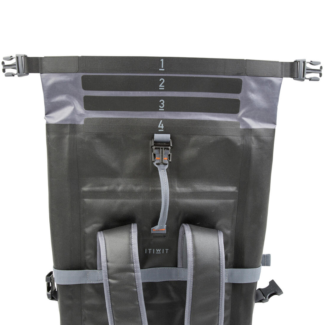 MOCHILA IMPERMEABLE TIPO ESTANCA 20L NEGRA - Image 7