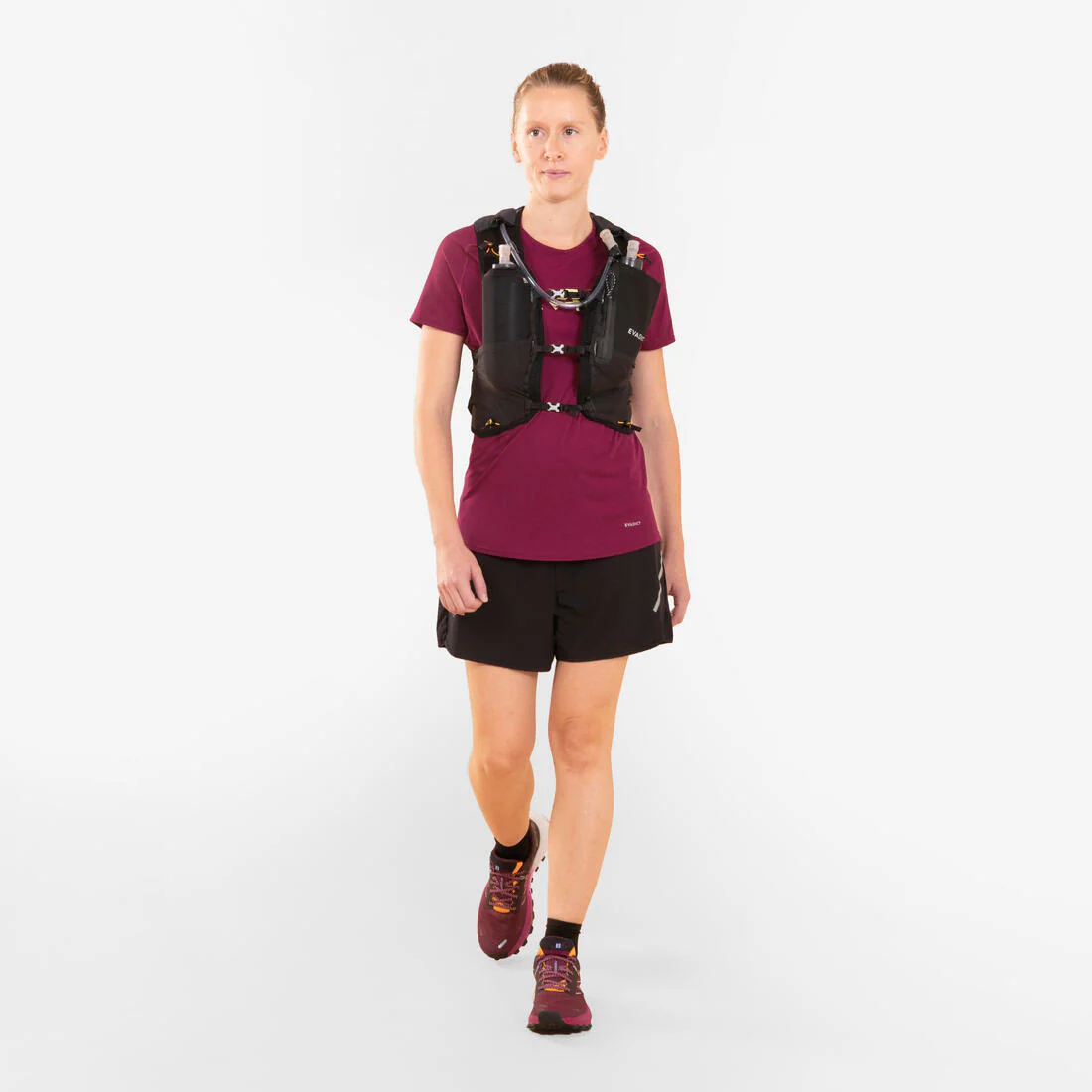 MOCHILA RUNNING 10L MIXTA NEGRO - VENDIDA CON BOLSA DE HIDRATACIÓN1L - Image 14