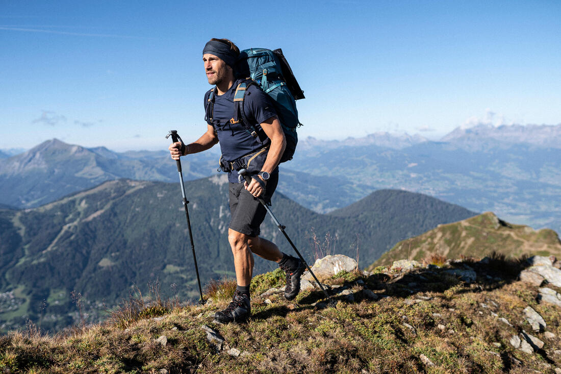 Mochila trekking 50+10L espalda ventilada MT500 - Image 16