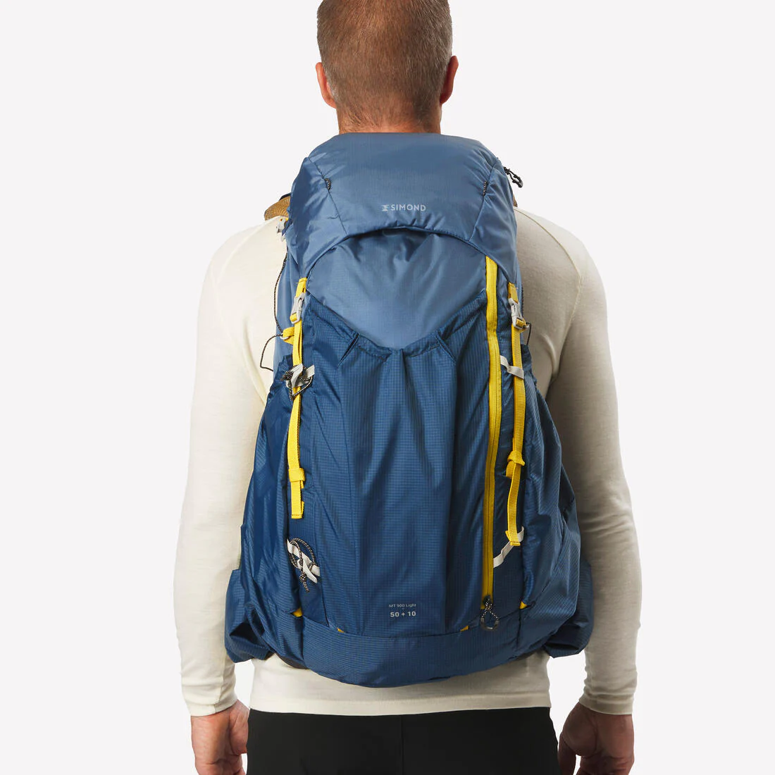 Mochila trekking 50+10L ultra liviana MT900 - Image 5