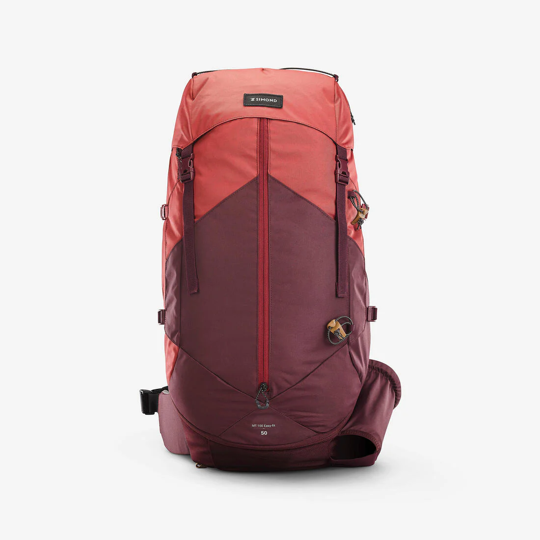 Mochila trekking 50L ajuste rápido MT100 - Image 8