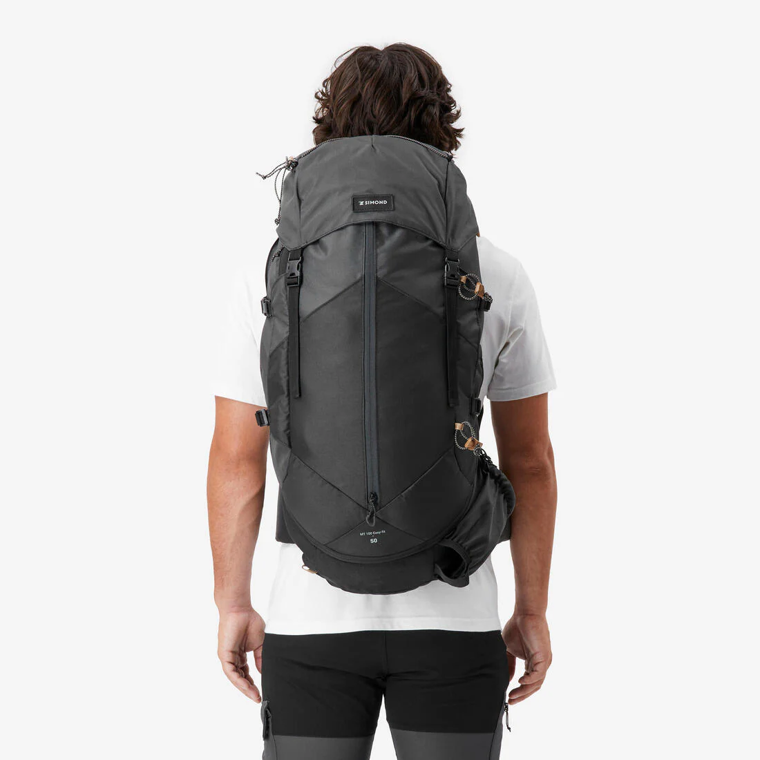 Mochila trekking 50L ajuste rápido MT100 - Image 2