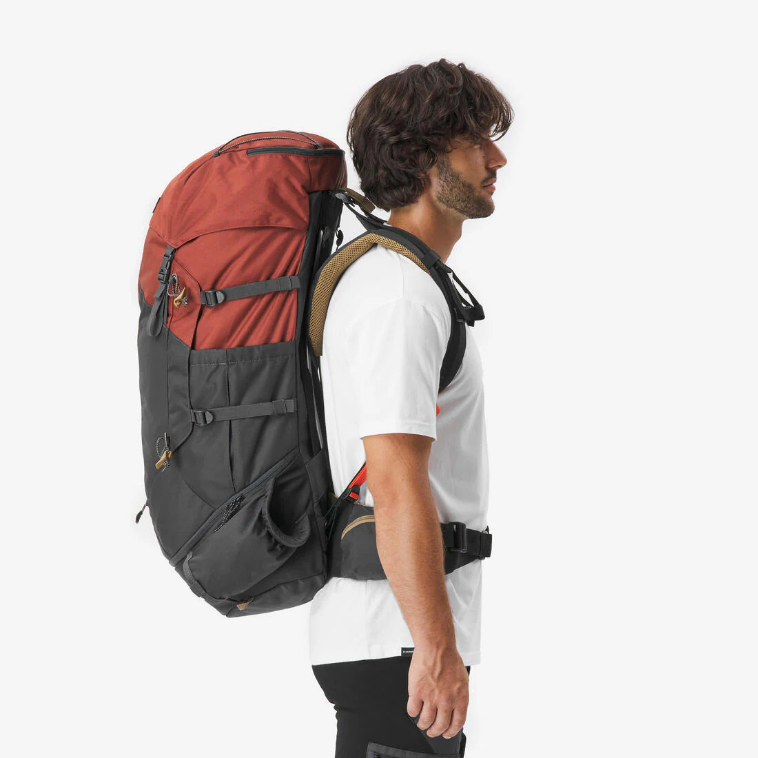 Mochila trekking 70L ajuste rápido MT100 - Image 4