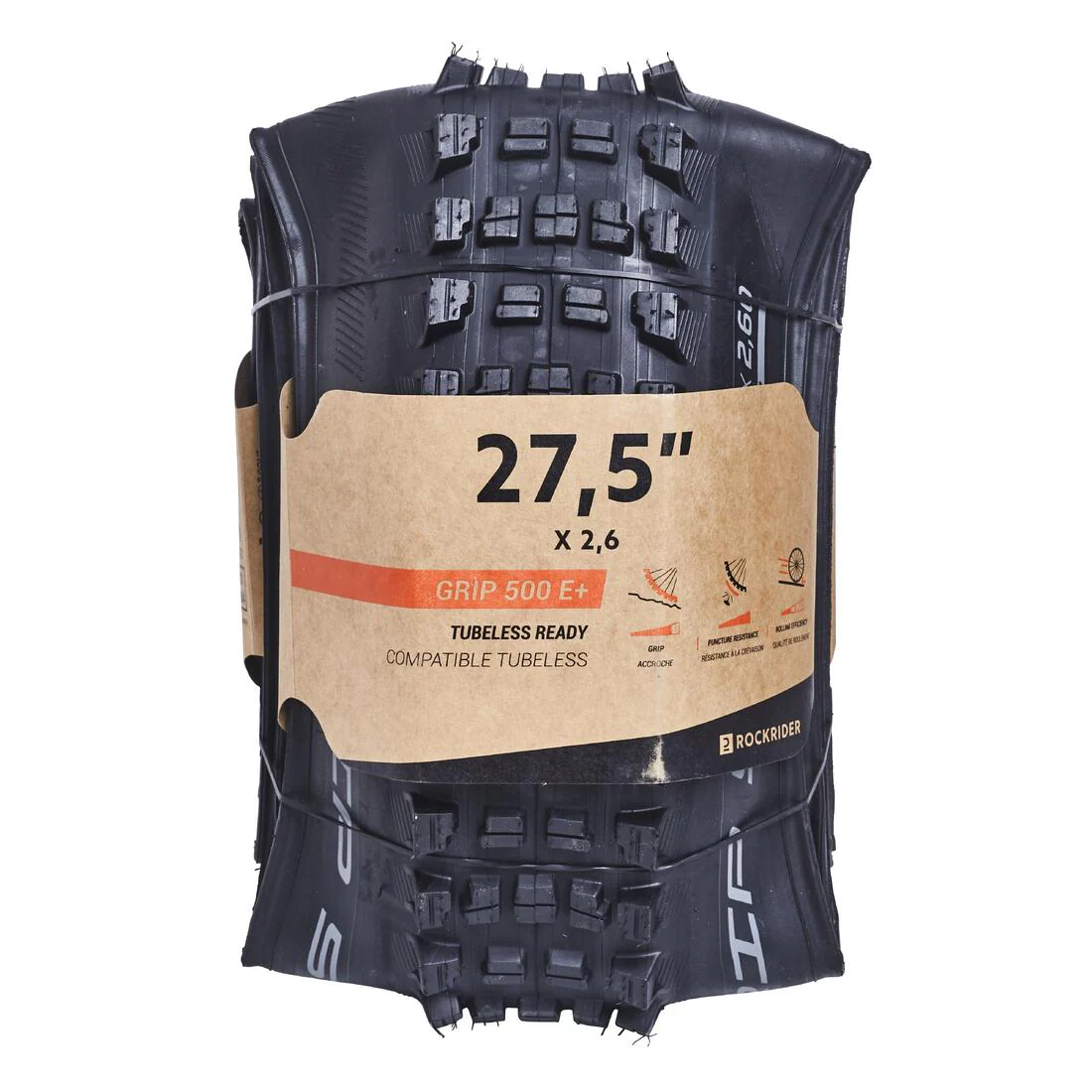 NEUMÁTICO DE BICICLETA MTB GRIP 500 E+ 27,5" X 2,6 - Image 6