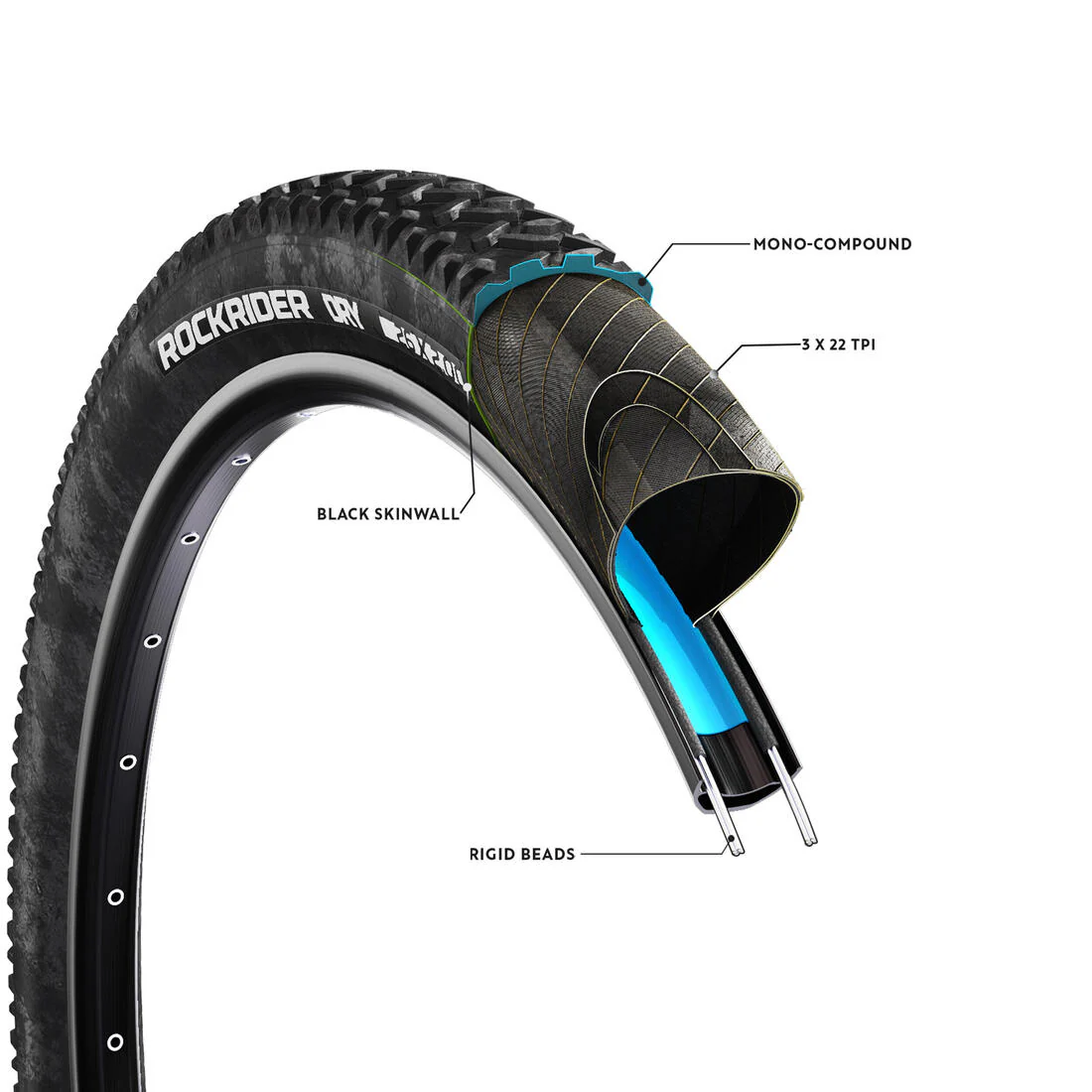 NEUMÁTICO DE BICICLETA MTB DRY1 26x2,00 - Image 4