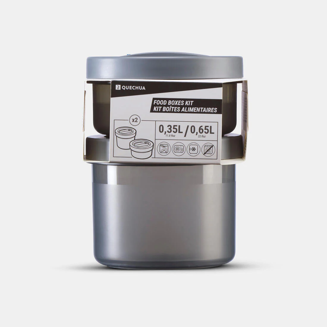 PACK 2 TUPPER 0,35 Y 0,65 LITROS - Image 2