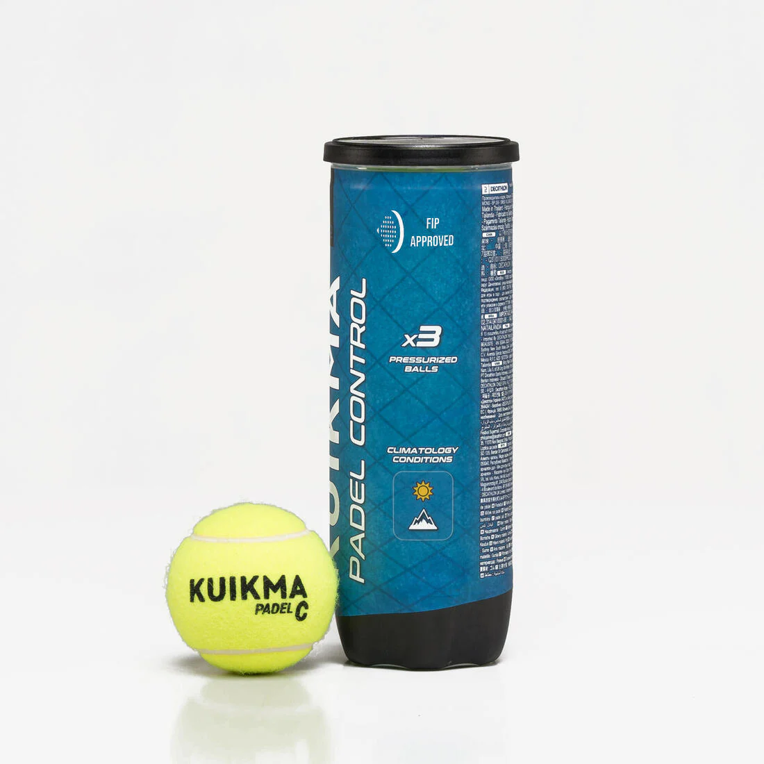 PELOTAS PÁDEL KUIKMA CONTROL TRIPACK - Image 4