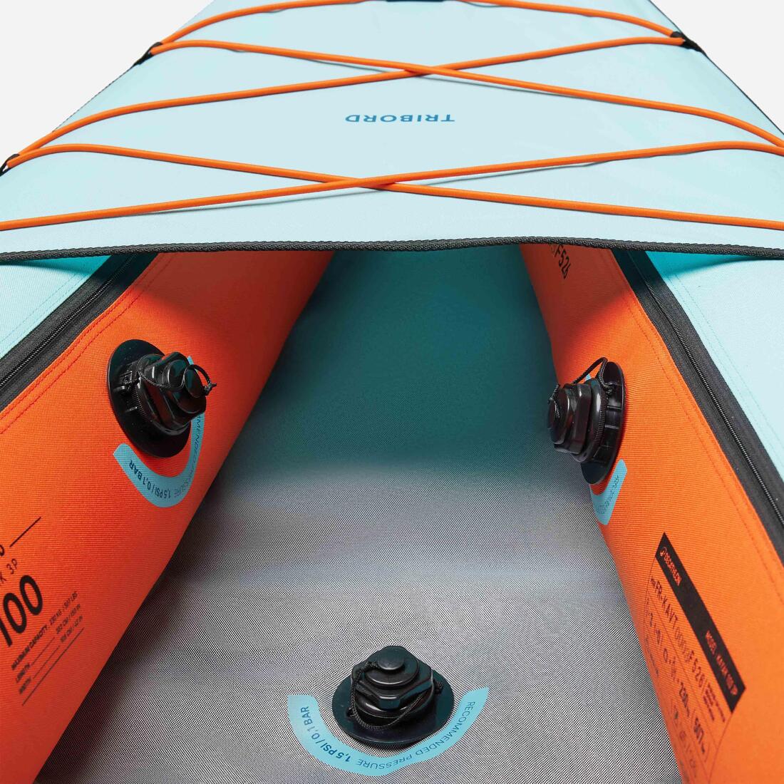 PACK KAYAK TRIBORD 100 ESSENTIAL 2/3 PERSONAS - Image 8