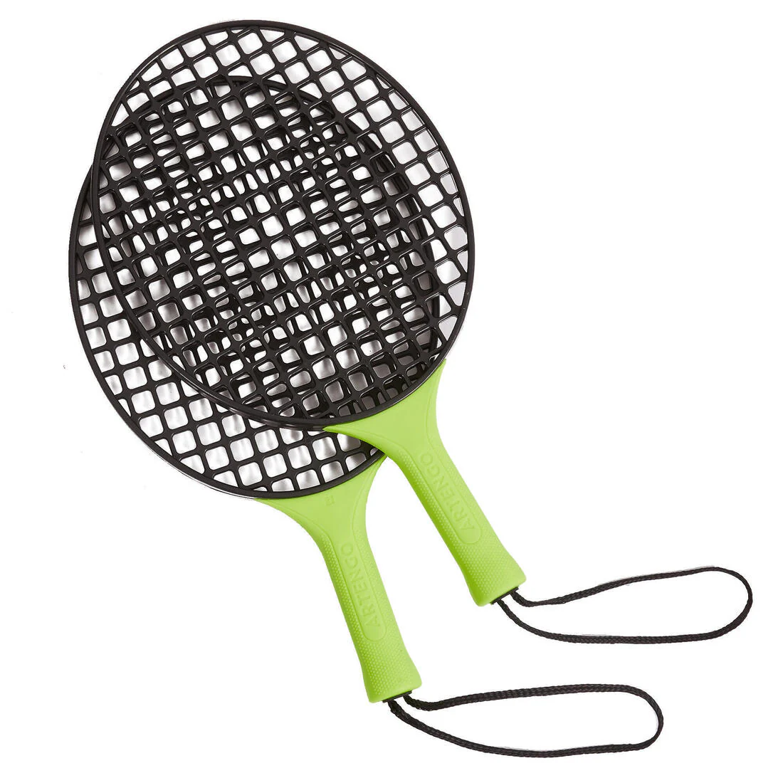 Pack Speedball (1 Mástil, 2 Raquetas y 1 Pelota) Turnball Strong Negro/Amarillo - Image 10