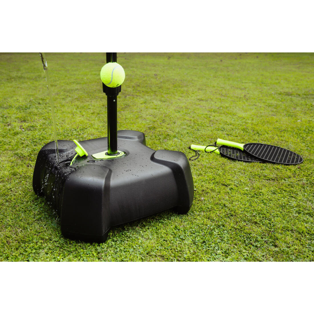 Pack Speedball (1 Mástil, 2 Raquetas y 1 Pelota) Turnball Strong Negro/Amarillo - Image 21