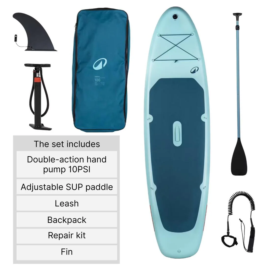 Pack Stand up paddle inflable 10'6 1-2 personas (hasta 130 kg) - Image 23
