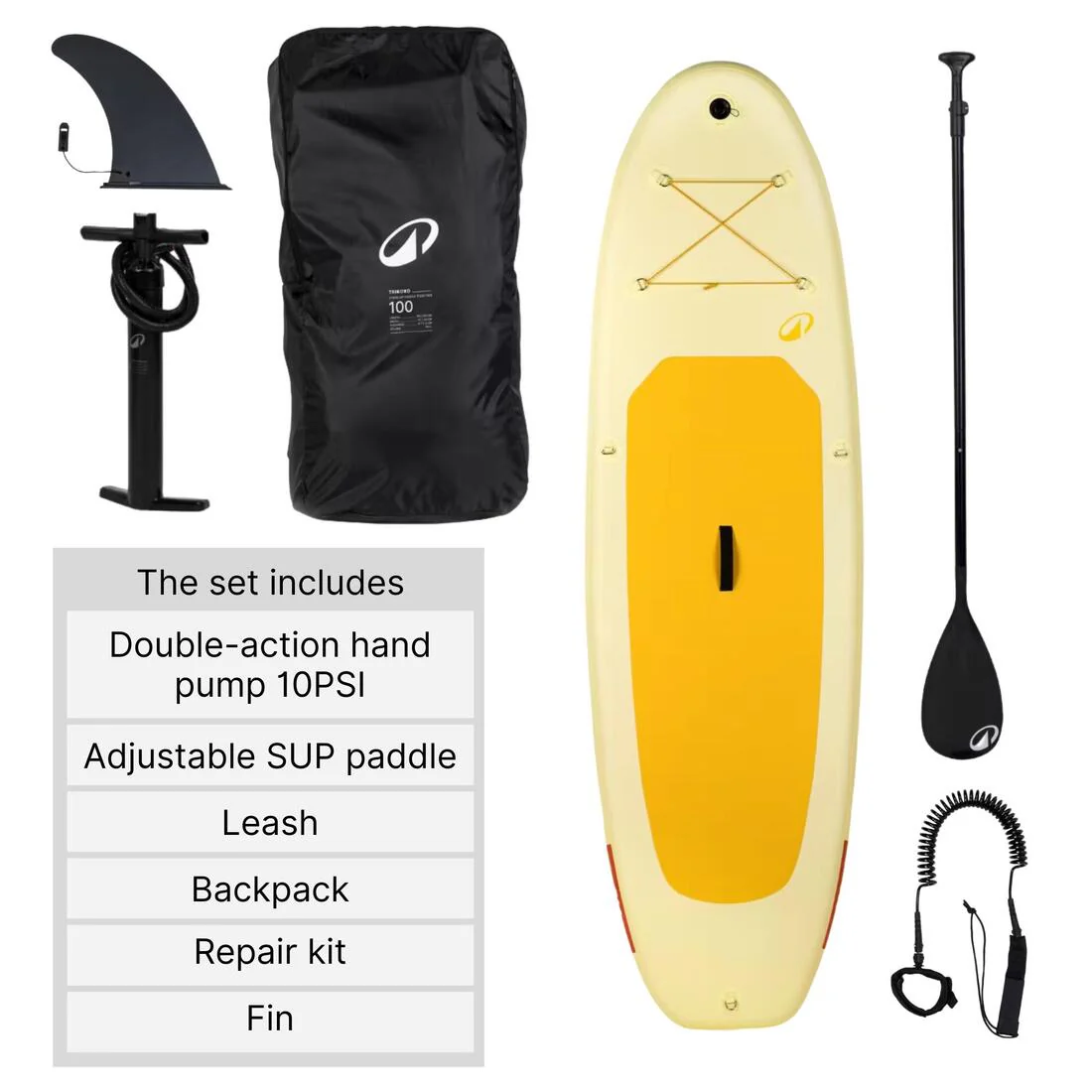 Pack Stand up paddle inflable 9'6 1 persona (hasta 80 kg) - Image 44