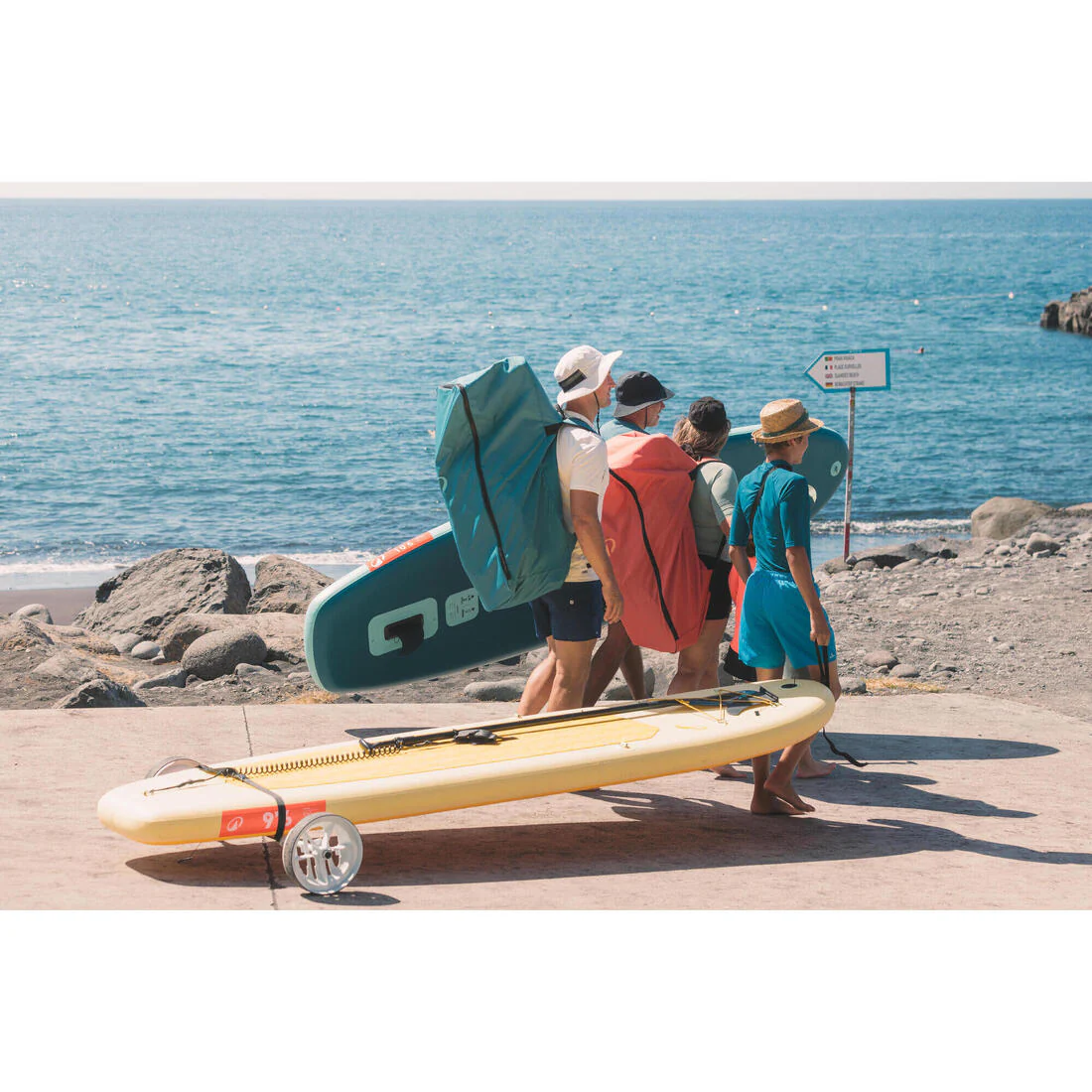 Pack Stand up paddle inflable 9'6 1 persona (hasta 80 kg) - Image 66