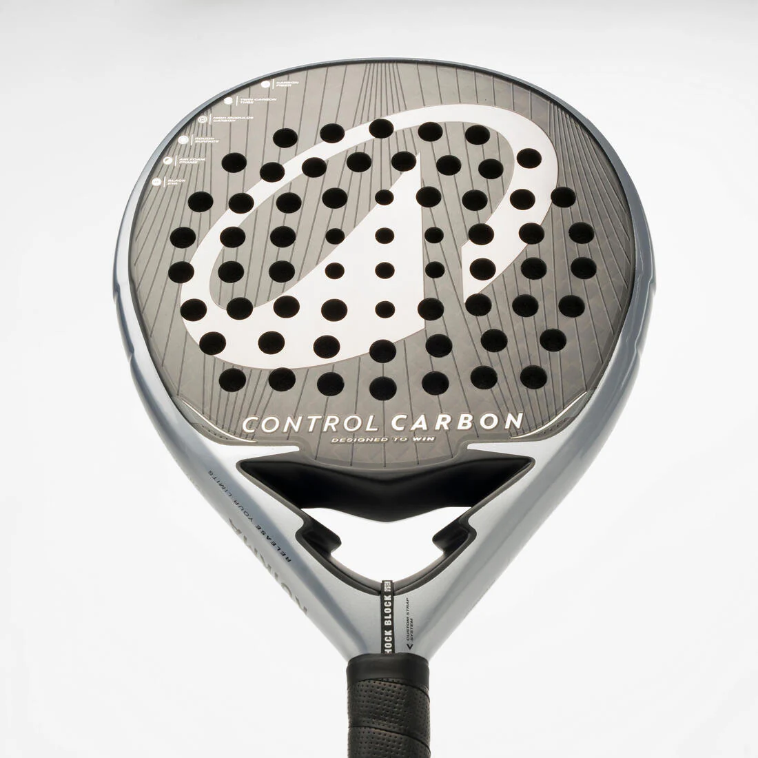 Pala de pádel adulto kuikma control carbon - Image 9