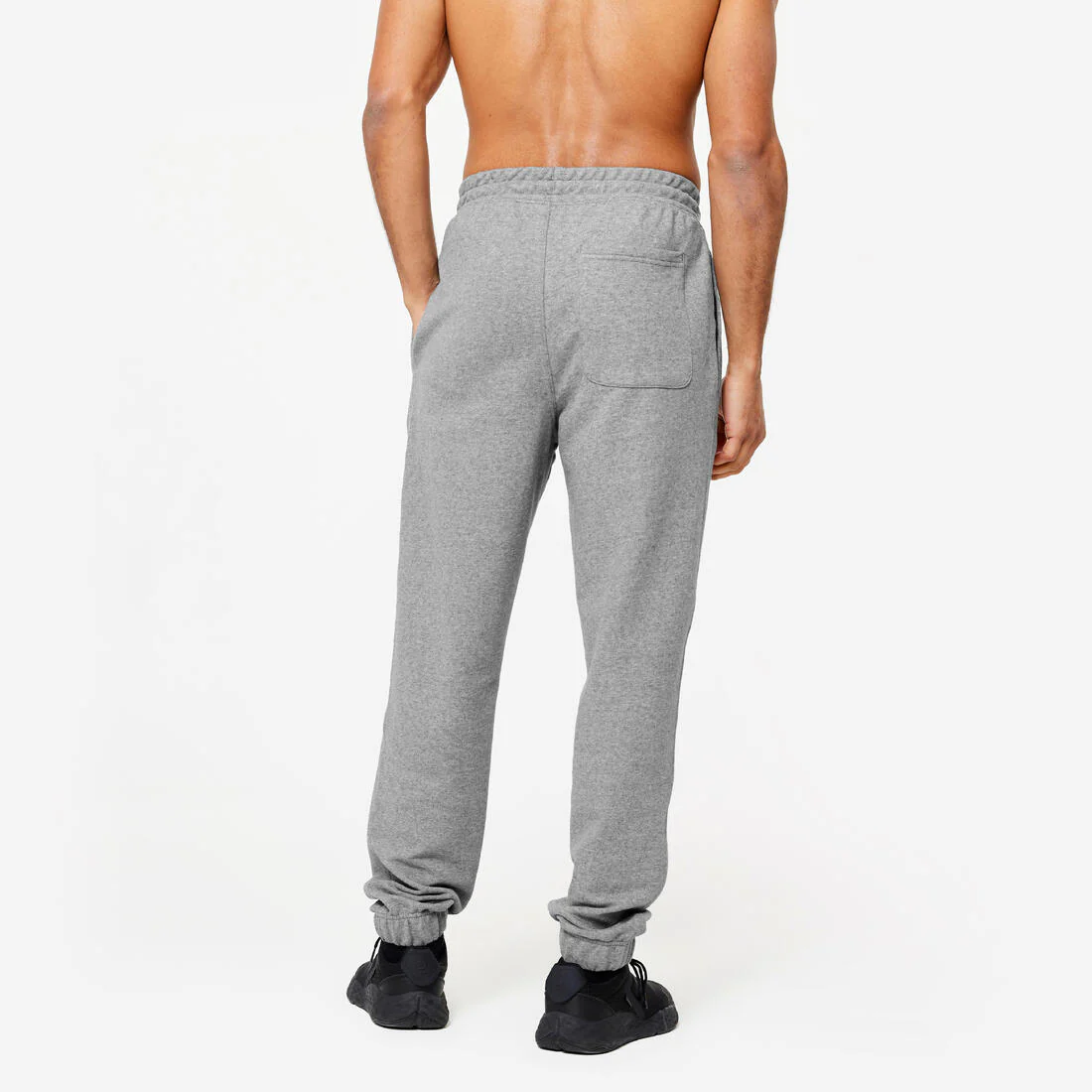 PANTALÓN BUZO FITNESS HOMBRE NEGRO CORTE REGULAR - Image 13