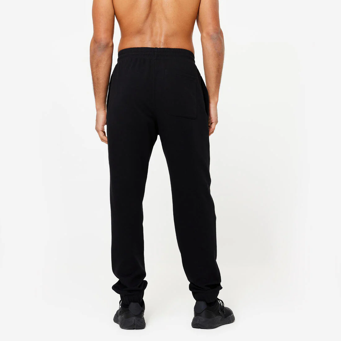 PANTALÓN BUZO FITNESS HOMBRE NEGRO CORTE REGULAR - Image 15